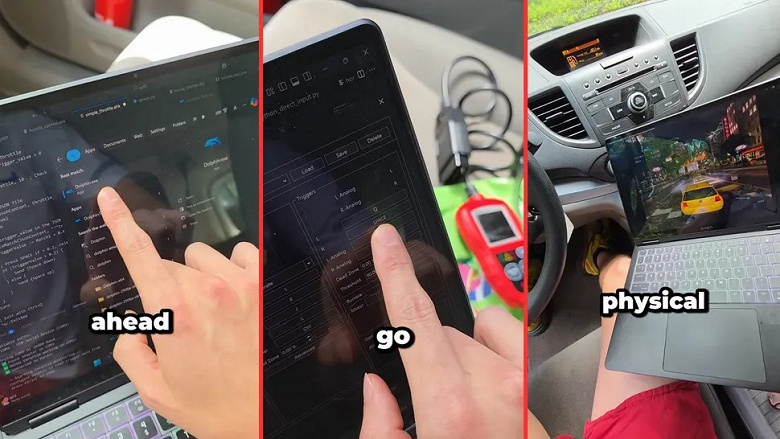 Геймер превратил свою Honda CR-V в игровой джойстик для Need for Speed
